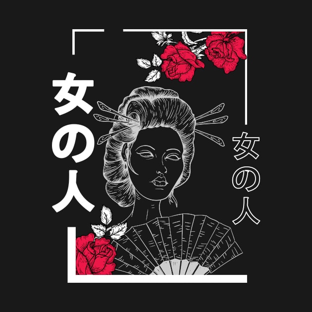 Geisha Woman by LAPublicTees