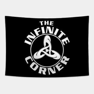 The Infinite Corner Logo Tapestry