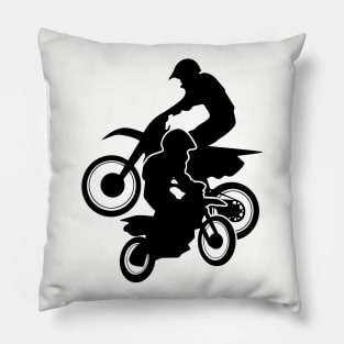 Motocross Dirt Bikes Off-road Motorcycle Racing Pillow