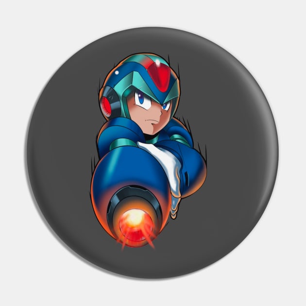 Megaman X Pin by Dmc nerd