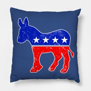 Democratic donkey Presidential Election Pillow