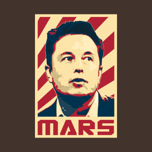 Elon Musk Mars T-Shirt