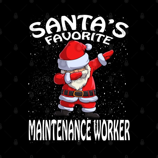 Santas Favorite Maintenance Worker Christmas by intelus