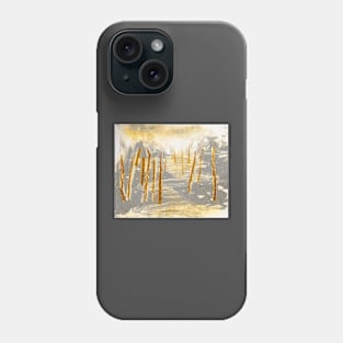 Early walk sunshine Phone Case