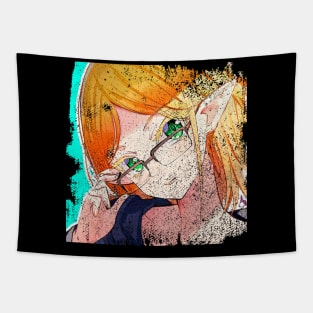 anime girl elf Tapestry