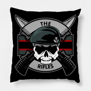 The Rifles (Small logo) Pillow