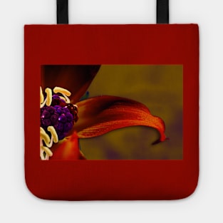 Lily and blackberries Tote