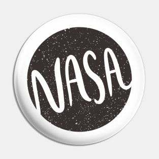 NASA Galaxy Circle Pin