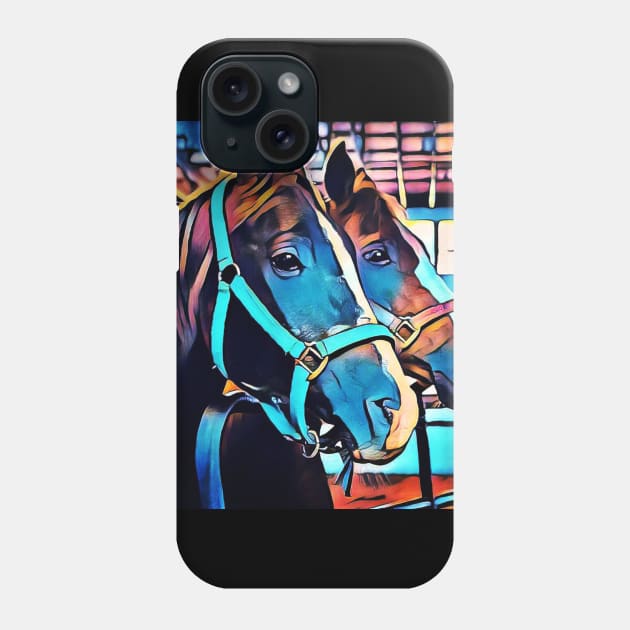 Mystery and Leggs Phone Case by SunshineHorses