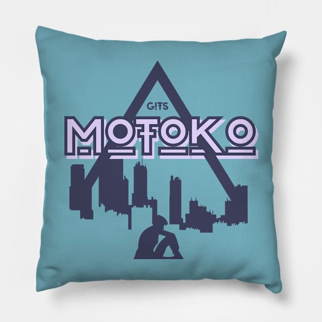 GITS - Lithium Flower - Motoko Pillow by MountainFold