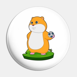 Hamster Handball player Handball Pin