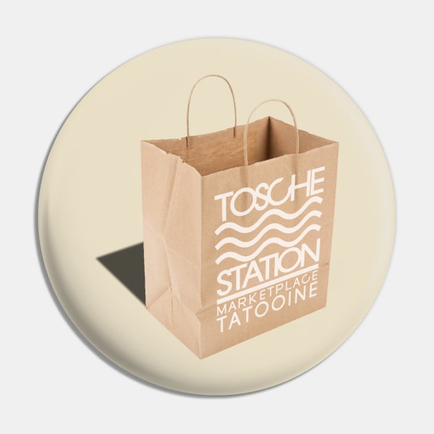 Tosche Station Marketplace Pin by PopCultureShirts