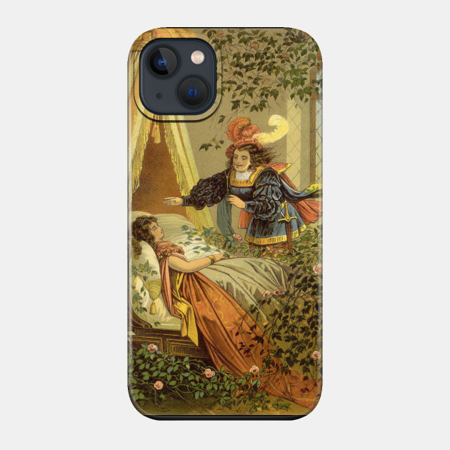 Vintage Sleeping Beauty - Sleeping Beauty - Phone Case