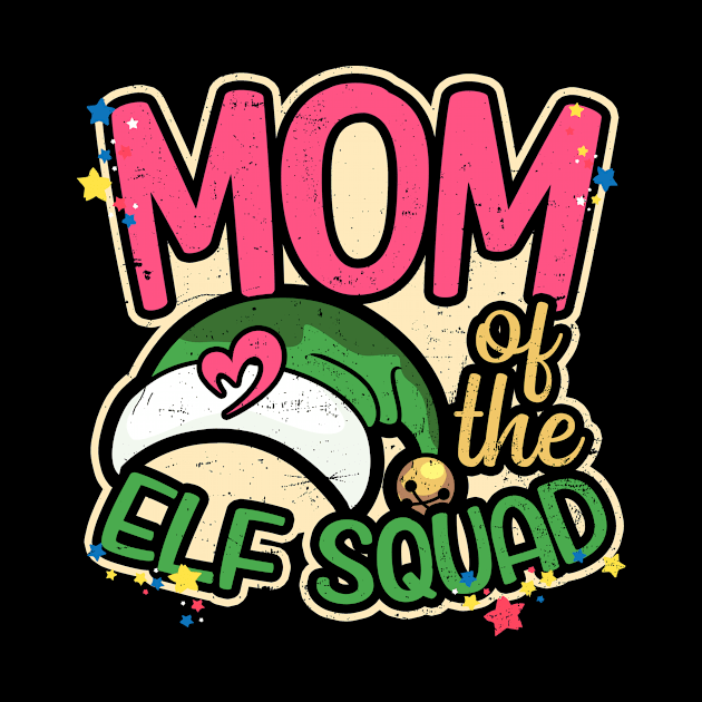 Elf Squad Shirt | Mom Of The Party Partnerlook Gift by Gawkclothing