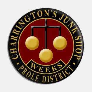 Charrington's Junk Shop Pin