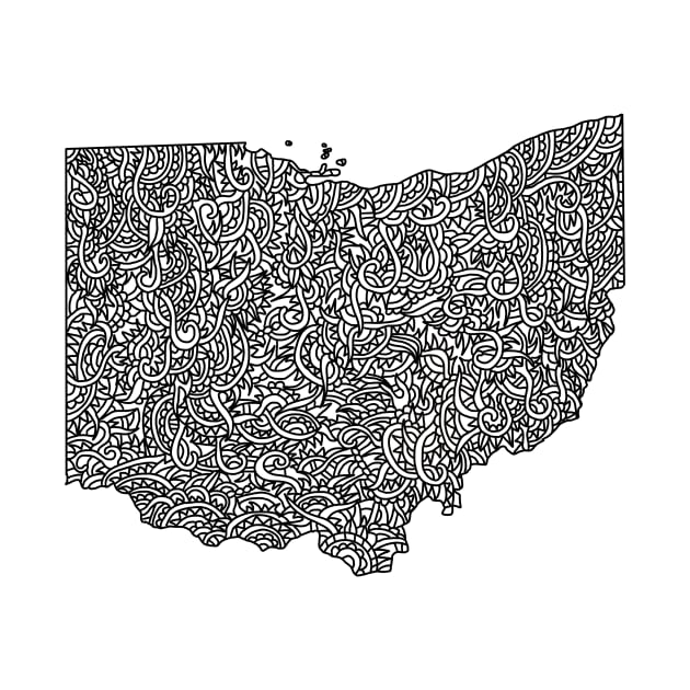 Ohio Map by Naoswestvillage