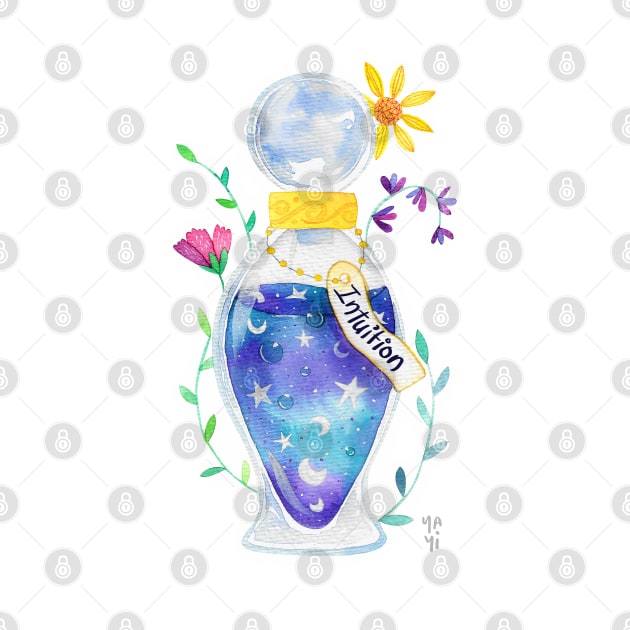 Intuition Potion by Yayilustra