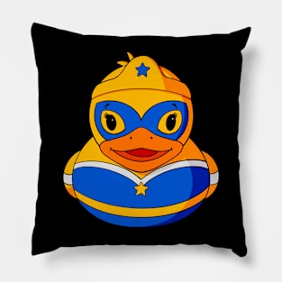 Superhero Rubber Duck Pillow