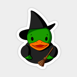 Wicked Witch Rubber Duck Magnet