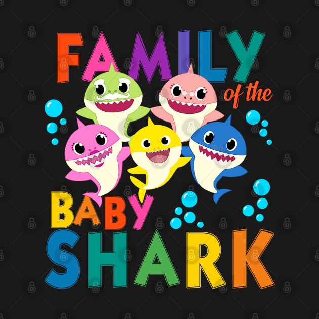 Family of the baby shark by  Memosh Everything 