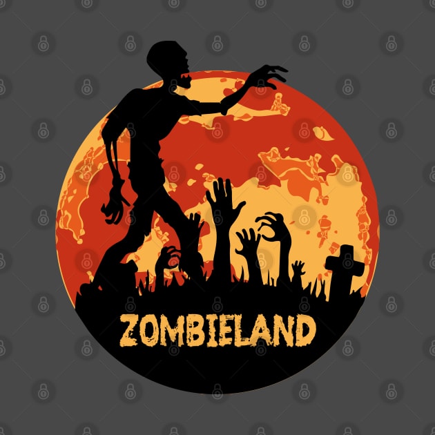 Zombieland Halloween Design by boobear_studio