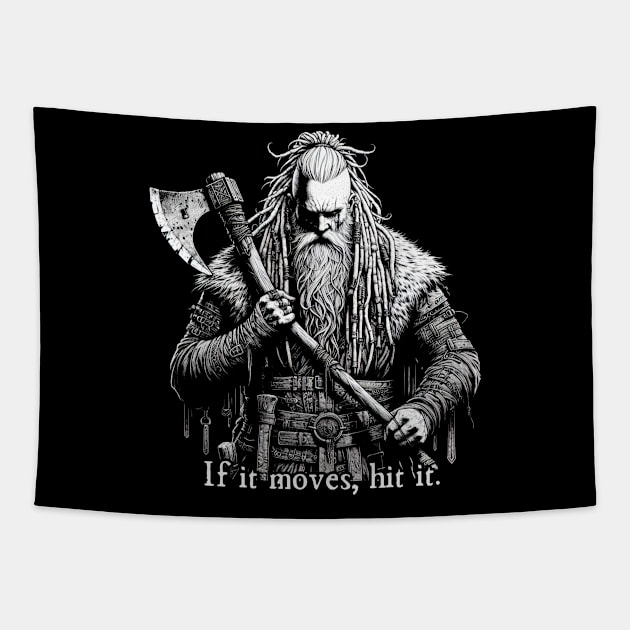 Berserker Tapestry by OddlyNoir