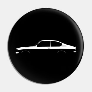 Opel Kadett GTE (C) Silhouette Pin