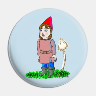 Gina the Gnome Pin