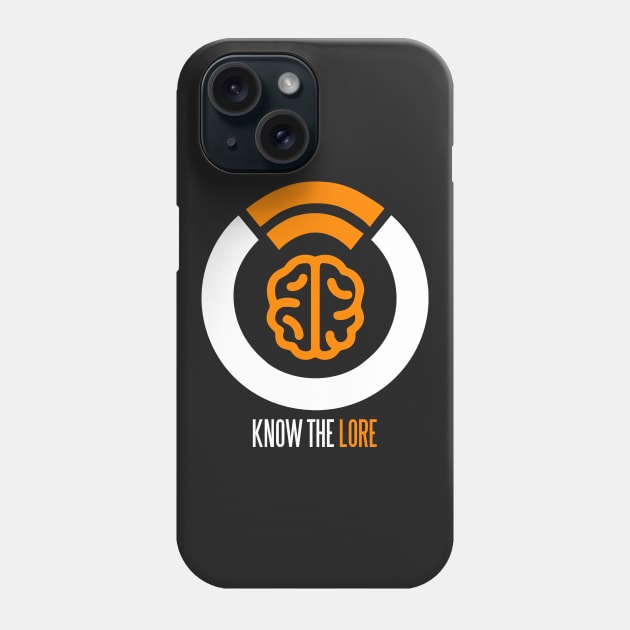 Know the Lore Overwatch Logo Phone Case by NerdSloth