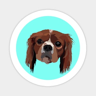 George the King Charles Spaniel Magnet
