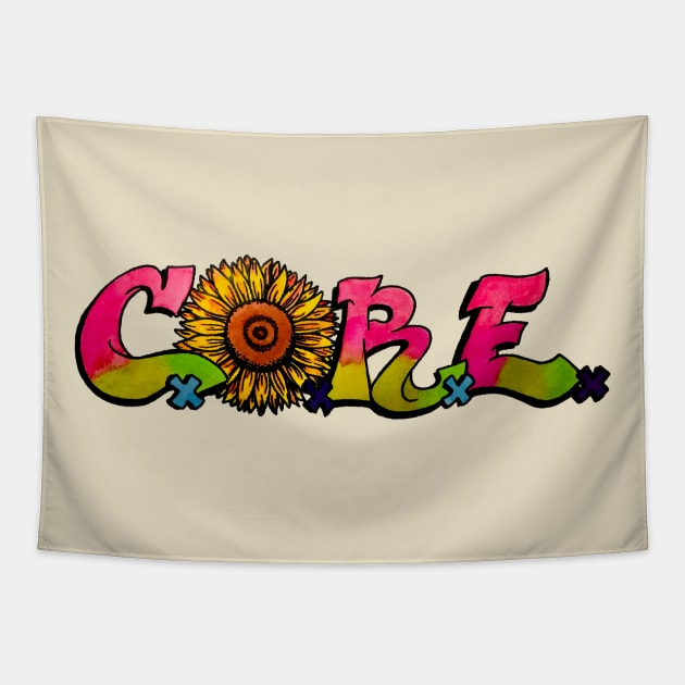 CORE LOGO Tapestry by CORE Eugene