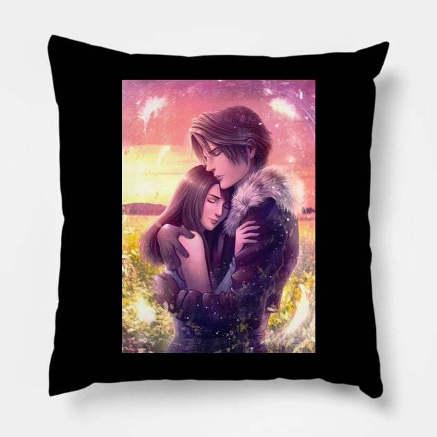 Fantasy Love Pillow by SkyfrNight