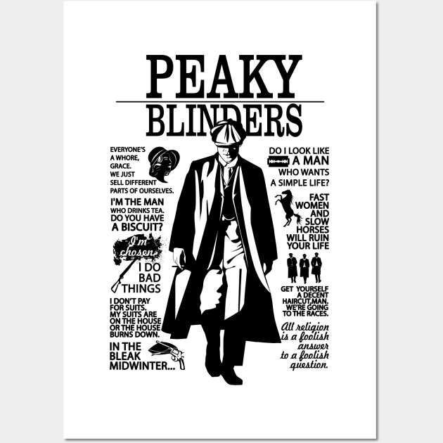 Peaky Blinders iconic pictures and posters