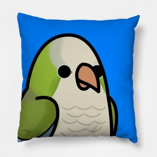 Too Many Birds!™ Quaker Parrot Pillow