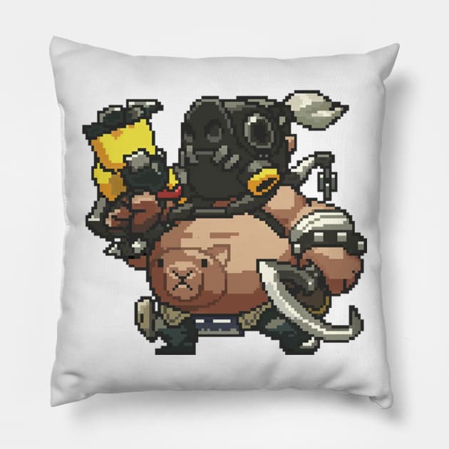 Roadhog Pixel Pillow by Genessis