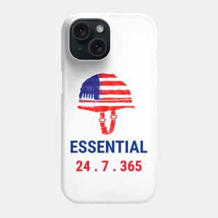 Essential 24.7.365 (Army Helmet) Phone Case