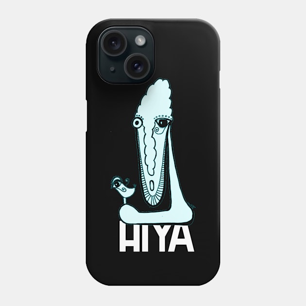 Hiya Phone Case by KadyMageInk