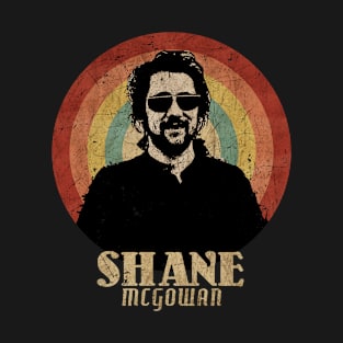 Retro Sunset Shane McGowan T-Shirt