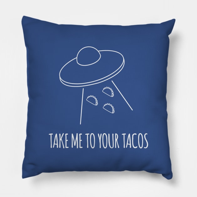 Extra Tacos Pillow by RadicalLizard