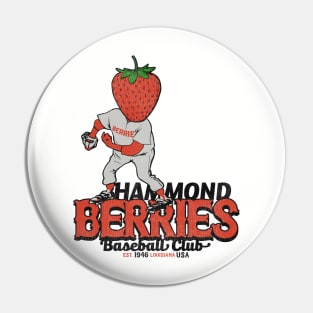 Defunct Hammond Berries Baseball Team Pin