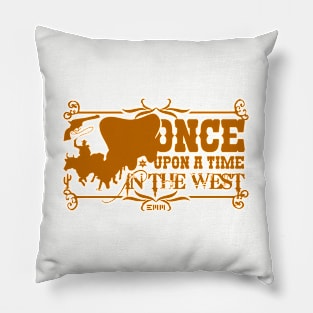 Once Upon A Time In The West, cowboy, far west Pillow