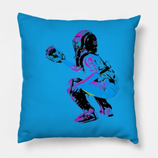 The Catcher - Baseball Player Pillow