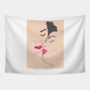 in heaven with you - emisue - dickinson series art Tapestry