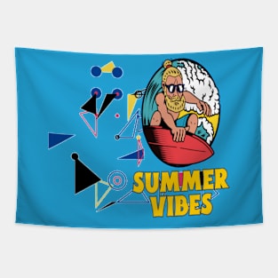 Summer Surfing Tapestry