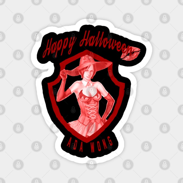 Happy Halloween - Ada Wong Magnet by CyndraSuzuki