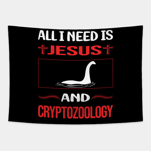 Funny Jesus Cryptozoology Cryptid Cryptids Tapestry by lainetexterbxe49