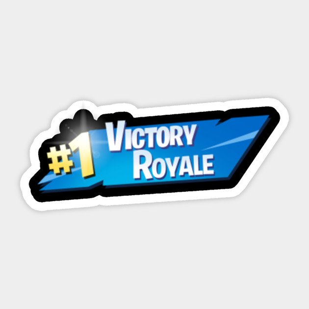 Fortnite Victory Royale Sign