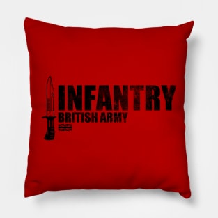 British Army Infantry (distressed) Pillow