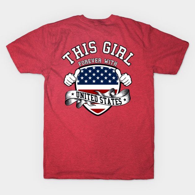 Discover US SOCCER FANATICS | AO GIRL'S | 2 SIDED - Us Soccer - T-Shirt