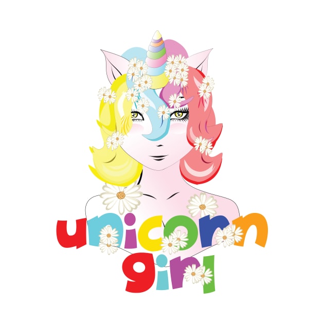 unicorn girl 1 by medo art 1